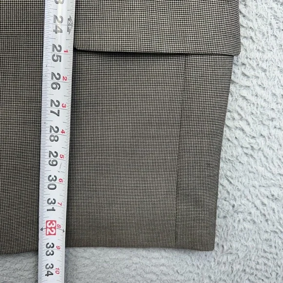 Stafford Blazer‎ Mens 52R Big & Tall Houndstooth Travel Sport Coat 2 Button